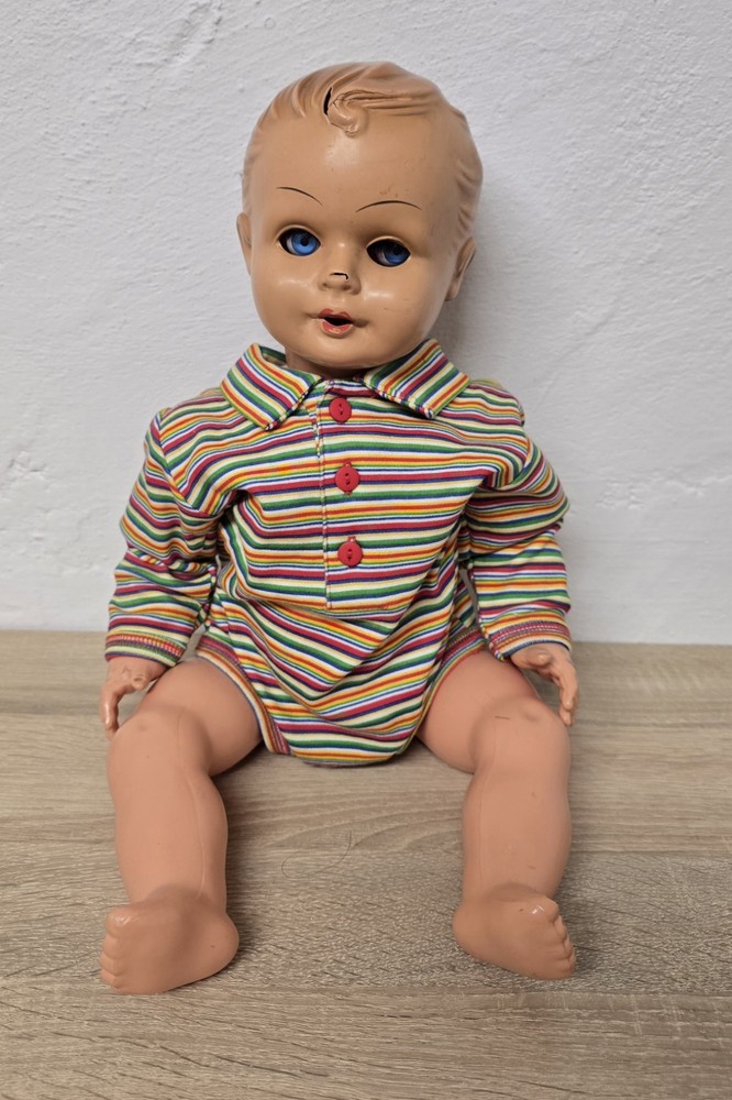 Old Celluloid Celluloid Doll Steiner Doll 50cm Sleep Eyes Collectors Vintage