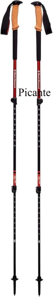 BLACK DIAMOND Trail Trekking Poles (Pair) | 100-140 cm (Cork Grip)