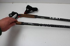 2pcs Leki Trekking Poles Response Nordic Walking 105cm