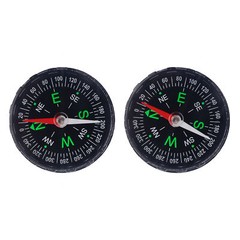 Mini Portable Compass Watch Strap Pocket Compass For Hiking Survival Fishing FD