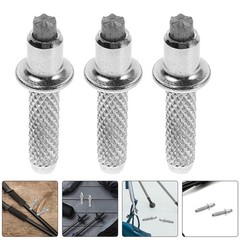 18Pcs Tungsten Steel Trekking Pole Tips Replacement Set Durable Metal Silver