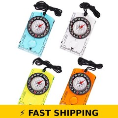 RLXMARTD Outdoor Compass 4 Pcs Multifunctional Waterproof Navigation