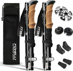 Lightweight Trekking Poles – Compact Walking Sticks with Quick Locks, Ergonomic
