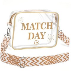 Clear Bag for Stadium Approved – 9.5″ x 7″ x 2.5″ Small Crossbody Purse
