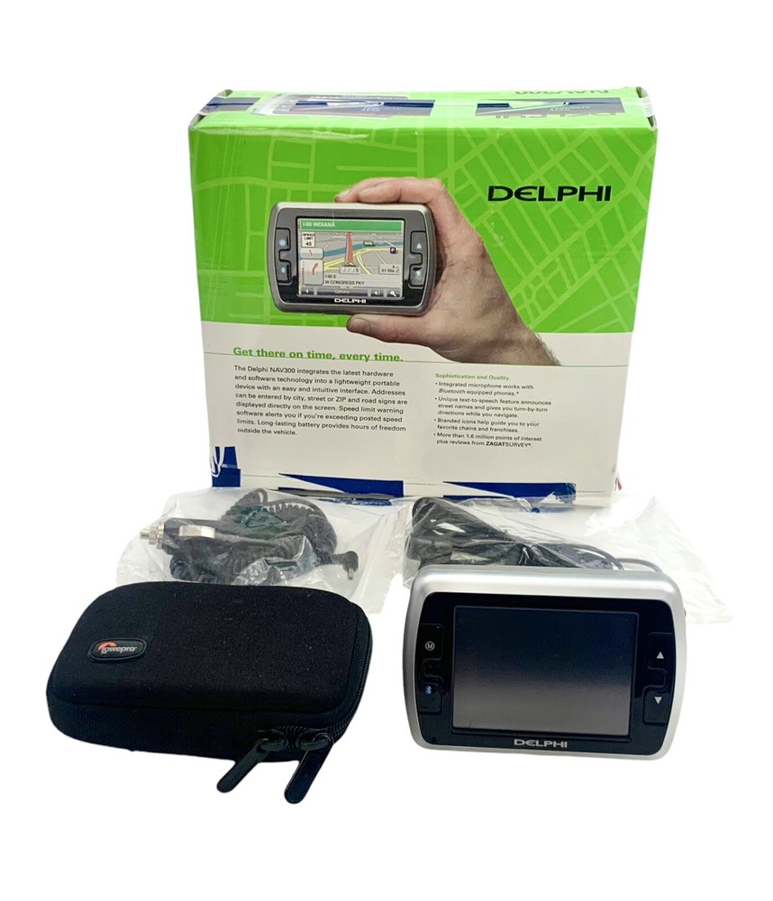 Delphi Portable GPS Navigation Continental US Edition NAV300