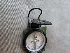 Cammenga Official US Military Tritium Lensatic Compass and Drab Green Case