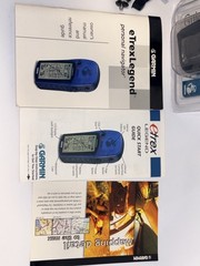 Garmin eTrex Legend Adventure Pack Bundle Blue In Original Box