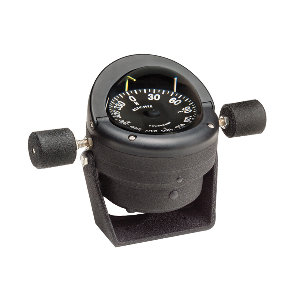Ritchie HB-845 Helmsman Steel Boat Compass – Bracket Mount – Black