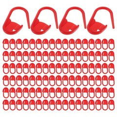 6 Pcs Trekking Pole Clip External Lock Hiking Replacement Parts Clamp