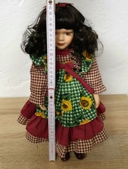 Artist doll porcelain doll 39 cm collector rarity Vintage