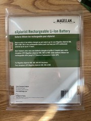 Magellan eXplorist 500 Handheld GPS plus Battery, Adapter & Case Geocache Hiking