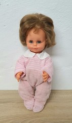 Play doll vinyl doll doll M Zapf 36 cm sleep eyes collector rarity Vintage