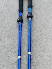 Set of Team Jaunty Folding Trekking Poles 120-135CM .. 75A