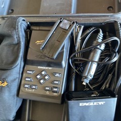 USED Eagle AccuMap 12 W/ New York North And West Cartridges/ Case/ Charger Clean