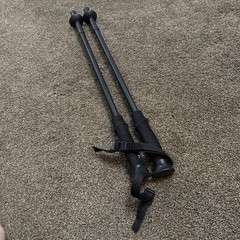 Sierra Mountain Gear Adjustable Hiking Walking Sticks Trekking Poles Pair