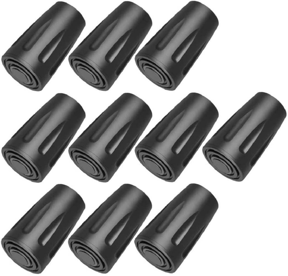 Trekking Pole Tips 10Pack | Protectors for Hiking & Nordic Walking Poles