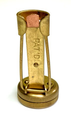 Vintage Brass Tru Nord Compensated Compass, Locking PinClip Brainerd. Free Ship