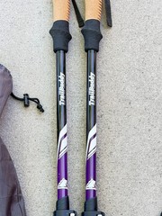 Set of Trail Buddy Trekking Poles 105-135CM Purple – 9K