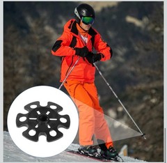8pcs Ski Pole Baskets Replacement, Snowflake Basket for Trekking Pole, Replac…