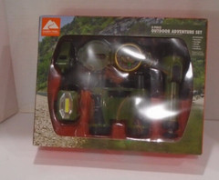 Ozark Trail 5 Piece Outdoor Adventure Set Binoculars Compass Flashlight more