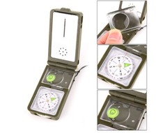 Green Army Military Liquid Multifunction Compass Survival Kit Tool Boy Scouts