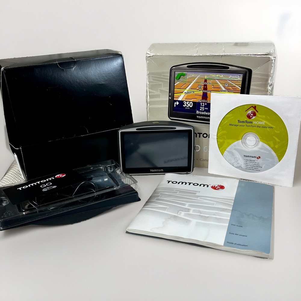 TomTom GO 630 Car Portable GPS Navigator USA CANADA North America MAPS 4.3″