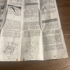 Vintage Silva Ranger Model Compass Instruction Manual Pamphlet