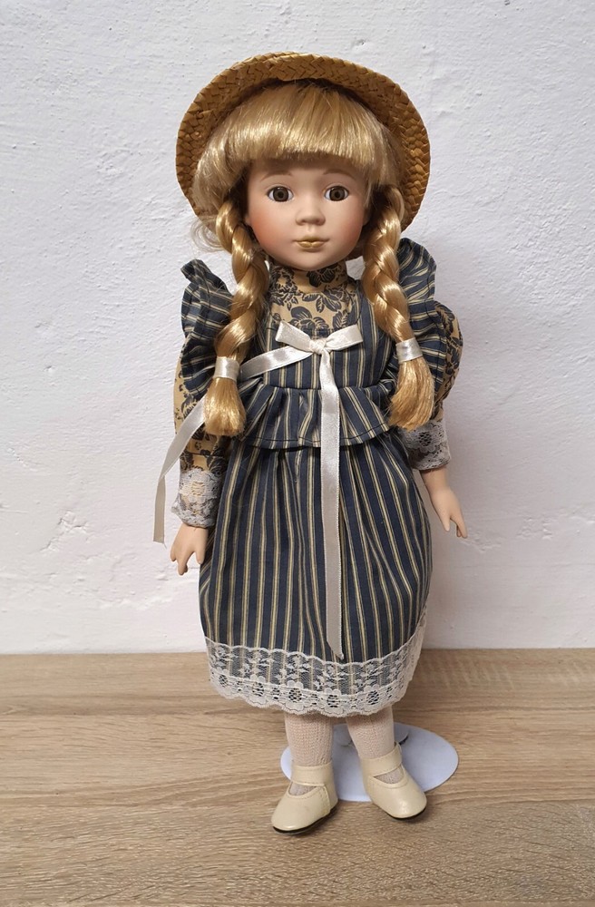 Artist doll porcelain doll 41 cm collector rarity vintage signed