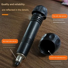 Walking Pole Tip Carbon Steel Pole Tip For Hiking For Trekking 8cm Length