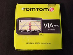 TomTom Via 1500 5″ Portable GPS: United States Edition – Complete Never Used