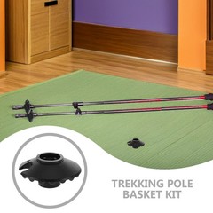 25 PCS Round Hiking Walking Stick Replacement Snow and Mud Basket Attachment