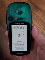 Garmin 010-00225-00 eTrex Venture Handheld Outdoor Personal Navigator GPS Box
