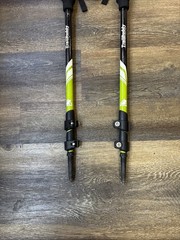 Trail Buddy UltraStrong Adjustable Walking Trekking Hiking Poles yellow/white