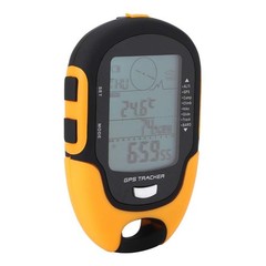 Waterproof Handheld GPS Altimeter Tracker with Mini Torch, Barometer, Thermomete