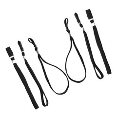 6 Pcs Climbing Supply Fiber Rope for Hiking Trekking Walking Stick Alpenstock