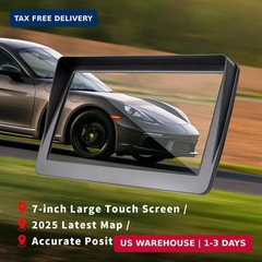 Garmin Car Truck GPS Navigation 7 Inch Touch Screen 2026 Maps Spoken Direction