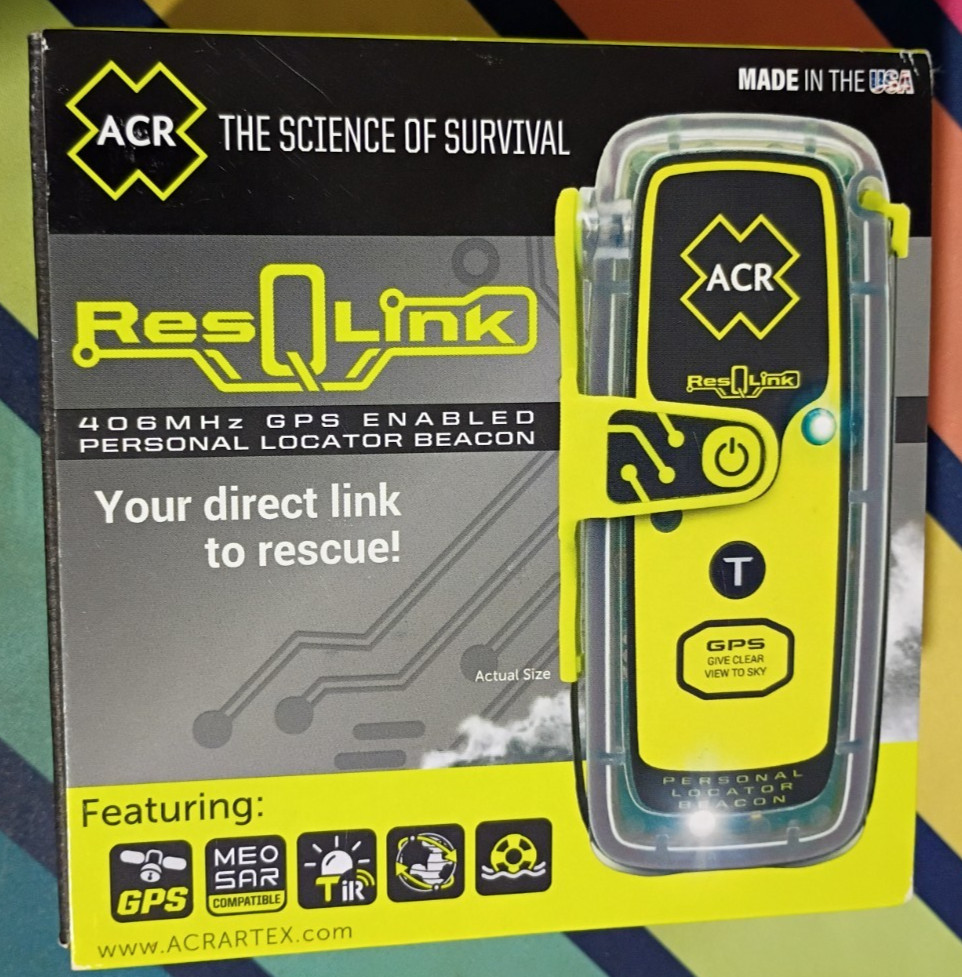 ACR ResQLink 400 SOS Personal Locator Beacon with GPS Model PLB-400