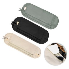 Compact Security Waist Bag Slim Design for Travel Running Concerts Hiking
