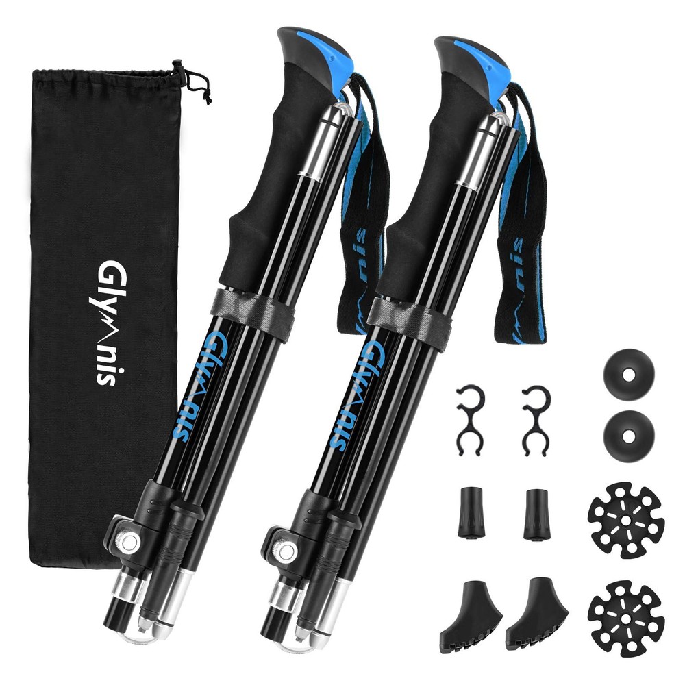 Hiking Poles Trekking Poles Walking Poles 7075 Aluminium Walking Stick Adjustable…