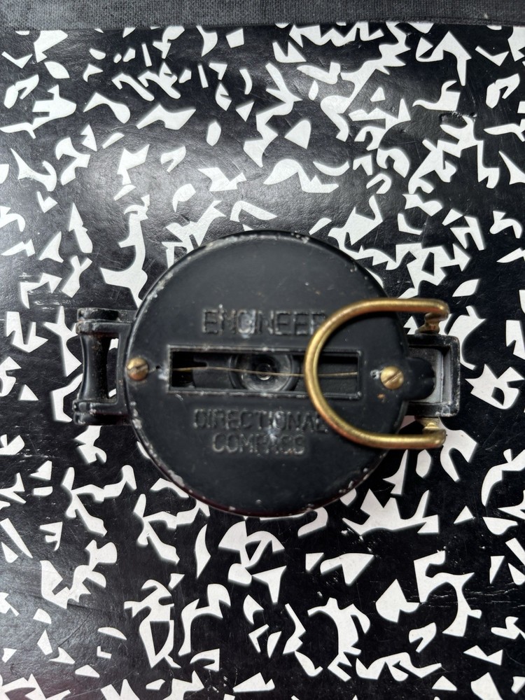 Vintage Engineer Directional Compass Lensatic 