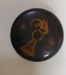 Vintage Pin On Compass