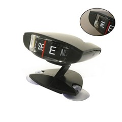 Garneck Auto Mini Compass Ball with Adhesive Suction Cup