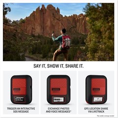 Garmin inReach Messenger Plus SOS Satellite Tracker Communicator