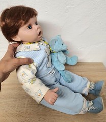 Artist Doll Vinyl Doll Doll NJSF Limited 40cm Sitting Collector HTF Vintage