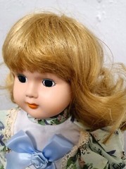 Artist doll, porcelain doll, 40 cm, collector’s item, rarity, vintage