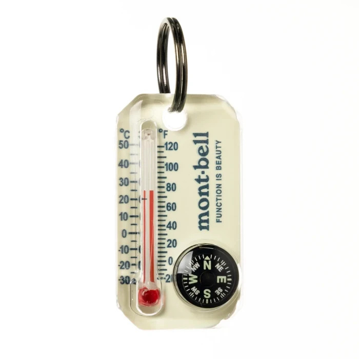 Montbell Luma Gage | Thermometer Compass Keychain Japan Limited