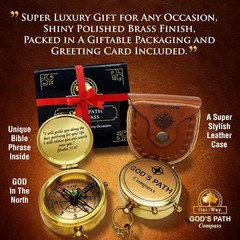 Compass Gift for Boys: Communion, Confirmation, Baptism, Graduation, Christian