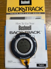 Bushnell BackTrack GPS Unit 360050. Yellow/Black/Silver. China. Tested. V.GOOD.