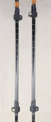 Cascade Mountain Tech CMT Carbon Fiber Hiking Trekking Poles EVA Grip 2 Poles