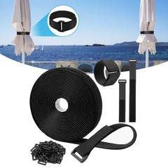 Nylon Adjustable Cable Straps with Buckle for Keeping Wires and Tools Organized